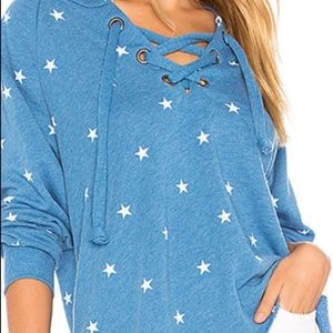 Wildfox Hooded Star Sweater